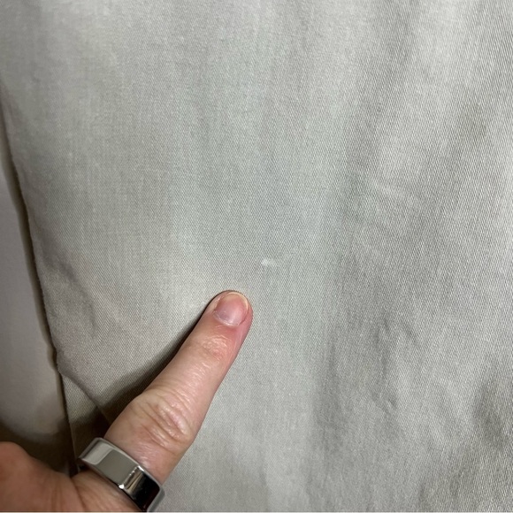 American Eagle Outfitters Y2K Khaki Cropped Capri Low Rise Pants size 6 - Picture 10 of 13